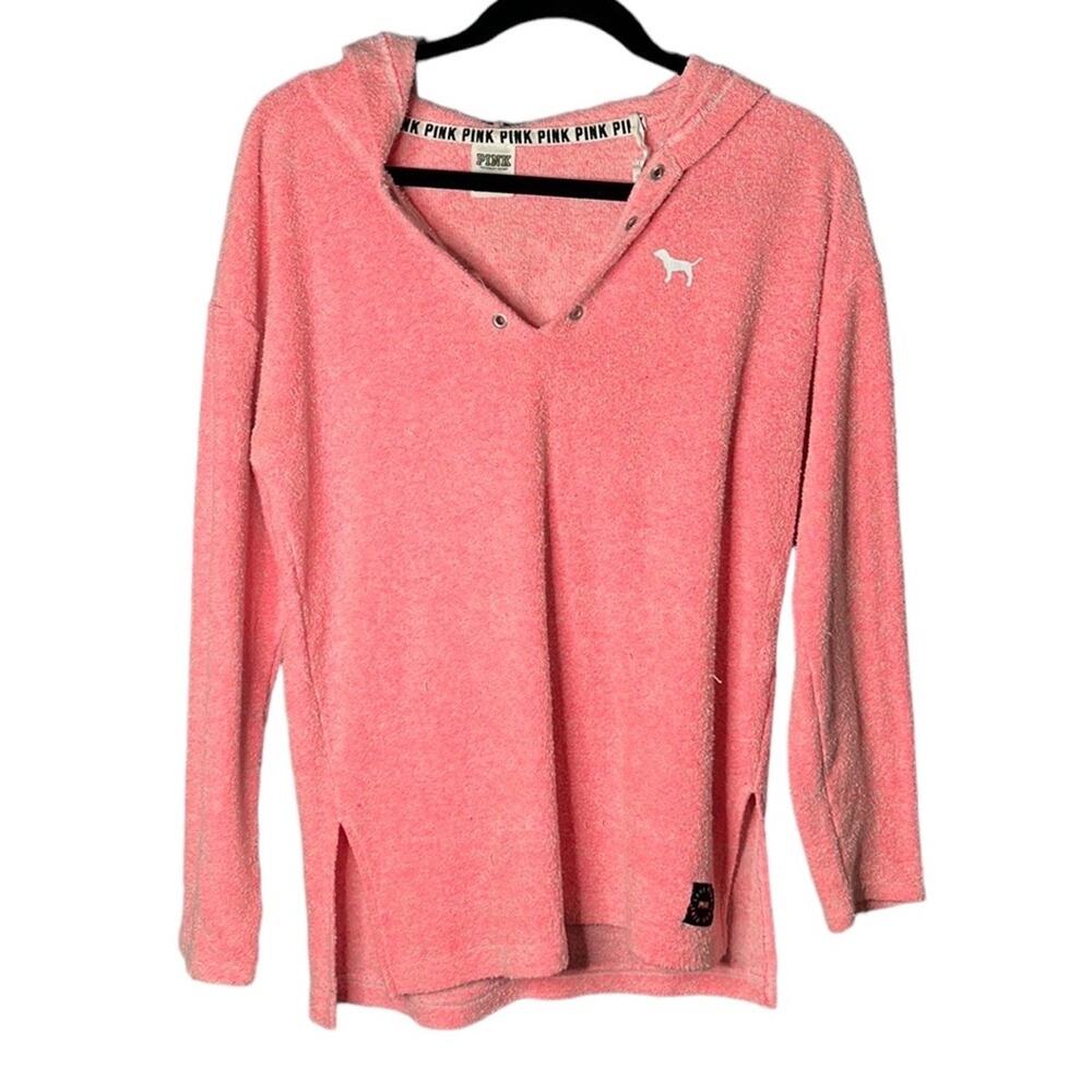 Victoria’s Secret Pink Pink Long Sleeve Hoodie Size XS